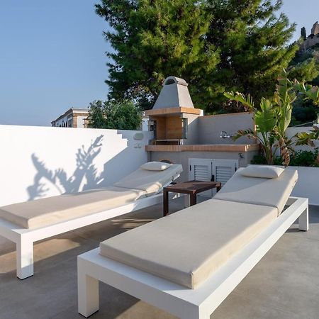 Lindos Shore Summer House With Jacuzzi And Sea View !!! Exteriör bild