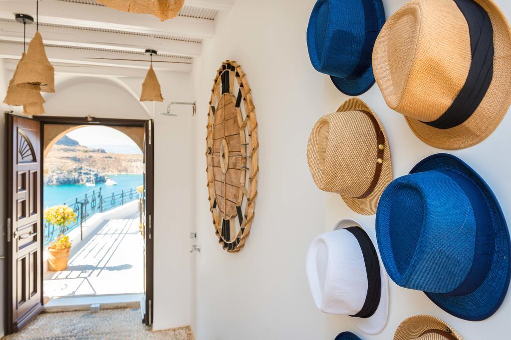 Lindos Shore Summer House With Jacuzzi And Sea View !!! Exteriör bild