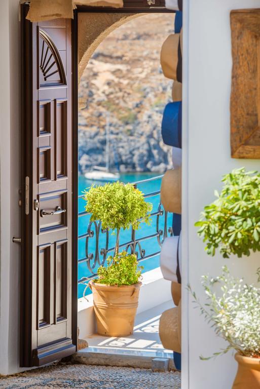 Lindos Shore Summer House With Jacuzzi And Sea View !!! Exteriör bild
