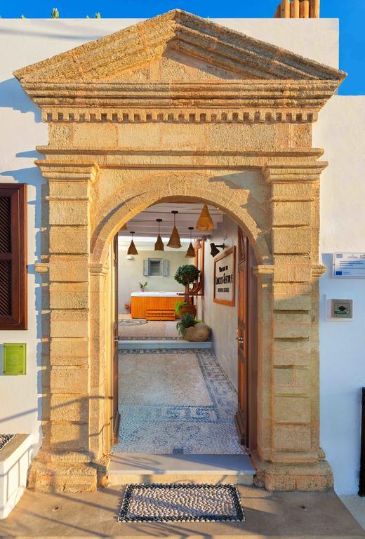 Lindos Shore Summer House With Jacuzzi And Sea View !!! Exteriör bild